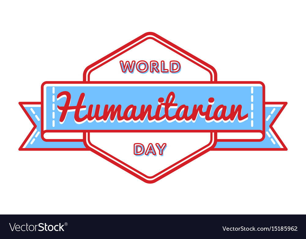 World Humanitarian Day emblem