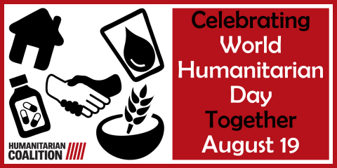 celebrating World Humanitarian Day together august 19