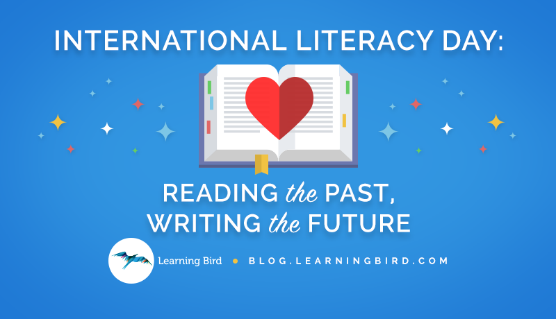 International Literacy Day reading the palm writing the future