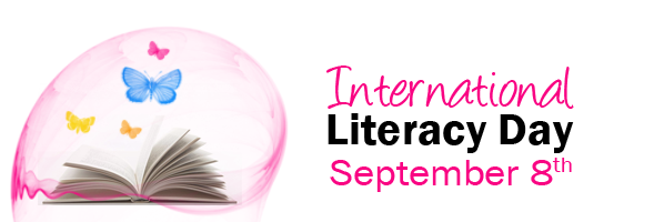 International Literacy Day september 8th facebook cover photo