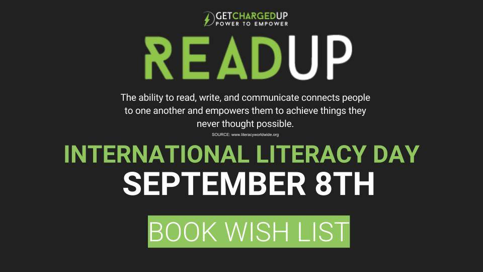 International Literacy Day september 8th poster