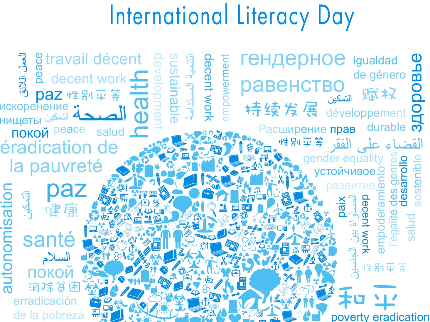 International Literacy Day wishes in different languages