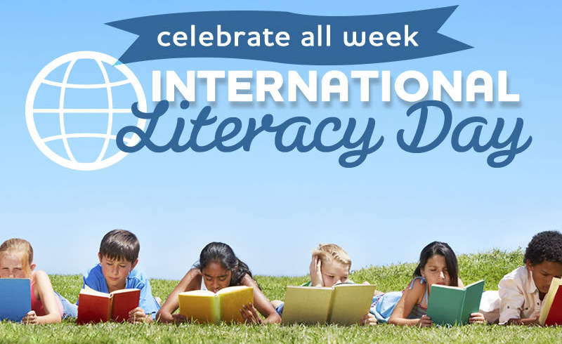 celebrate all week International Literacy Day kids reading books