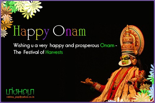 happy onam wishing you a very happy and prosperous onam the festival of harvests