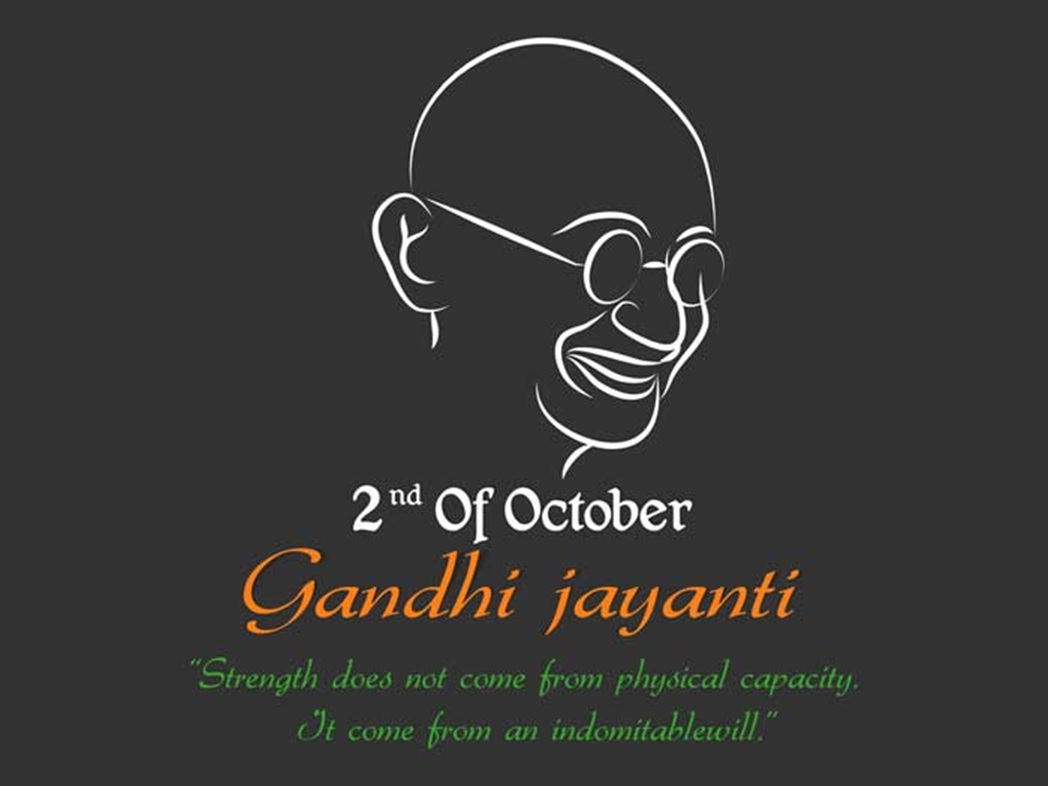 2nd of october Gandhi Jayanti