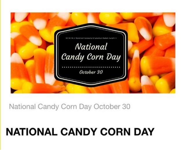 National Candy Corn Day october 30 wisehs