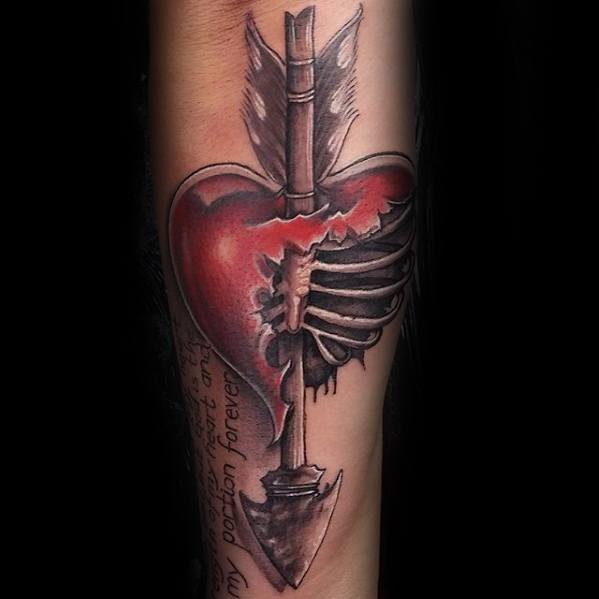 100 Broken Heart Tattoo Designs Ideas