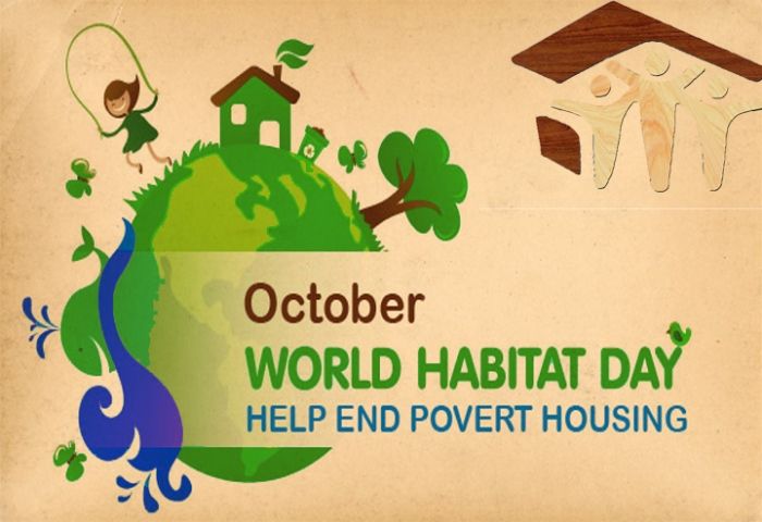 World Habitat Day help and povert housing