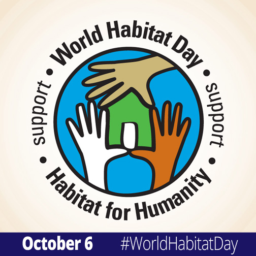 World Habitat Day support