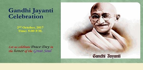 gandhi jayanti celebration