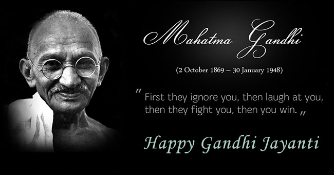 Happy Gandhi Jayanti Wishes Image