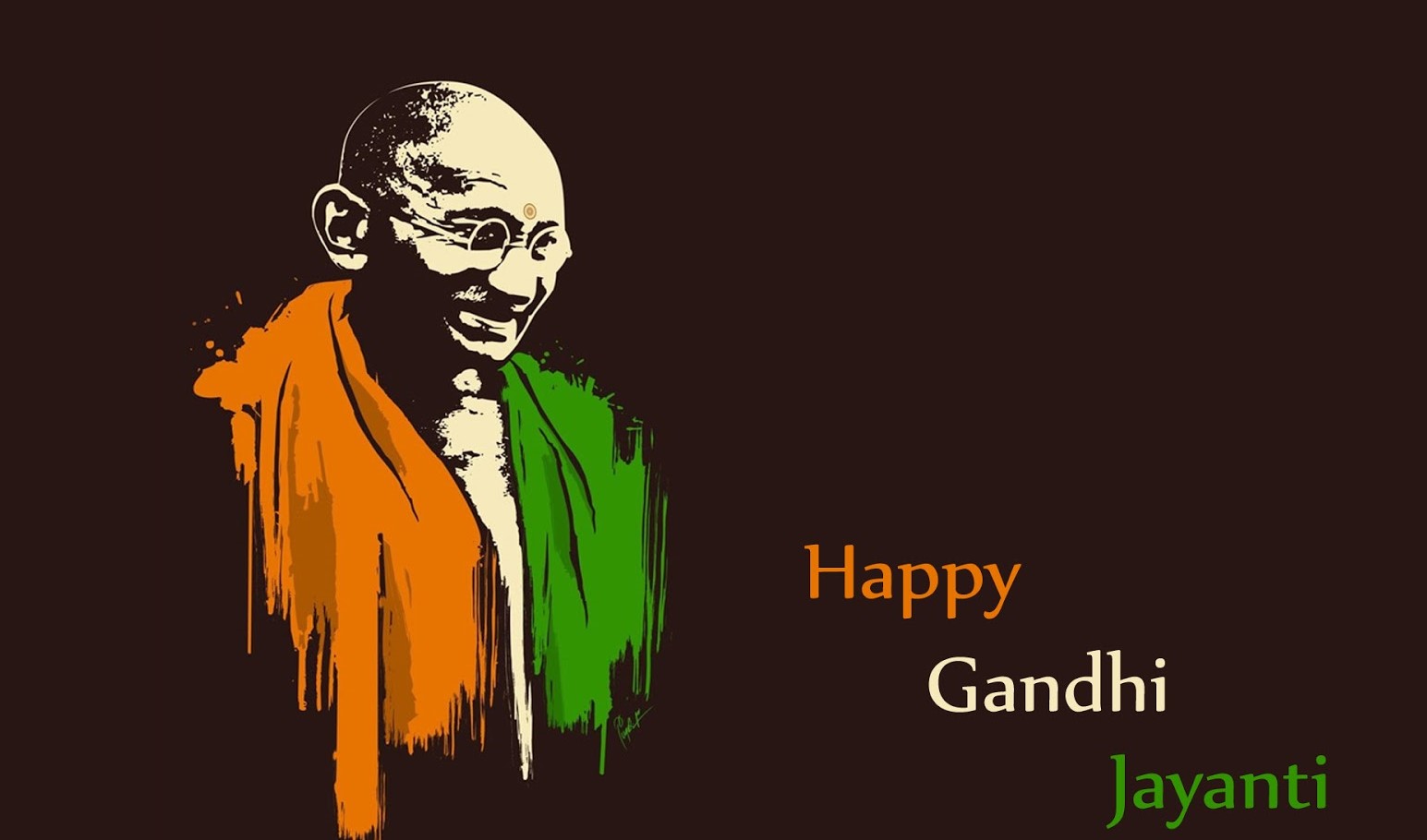 happy Gandhi Jayanti wishes wallpaper