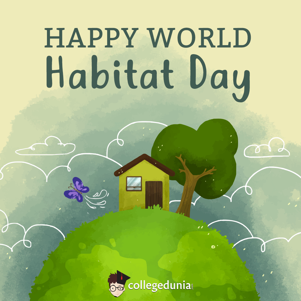 happy World Habitat Day house picture