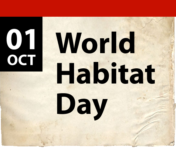 october 1 World Habitat Day