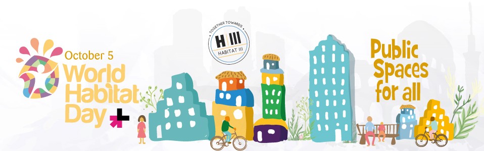 october 5 World Habitat Day facebook cover picture