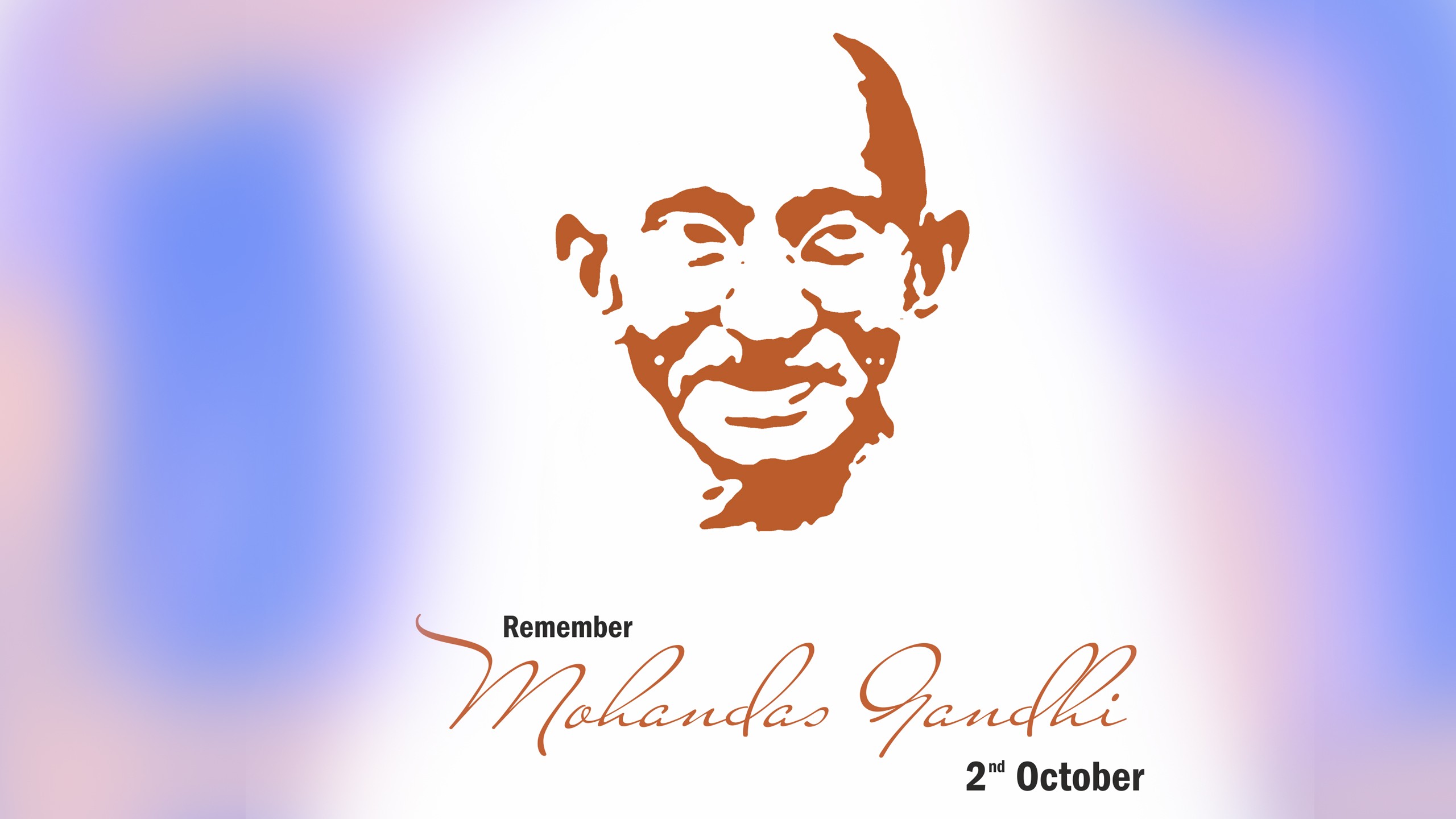 remember mahatma Gandhi Jayanti 2nd october