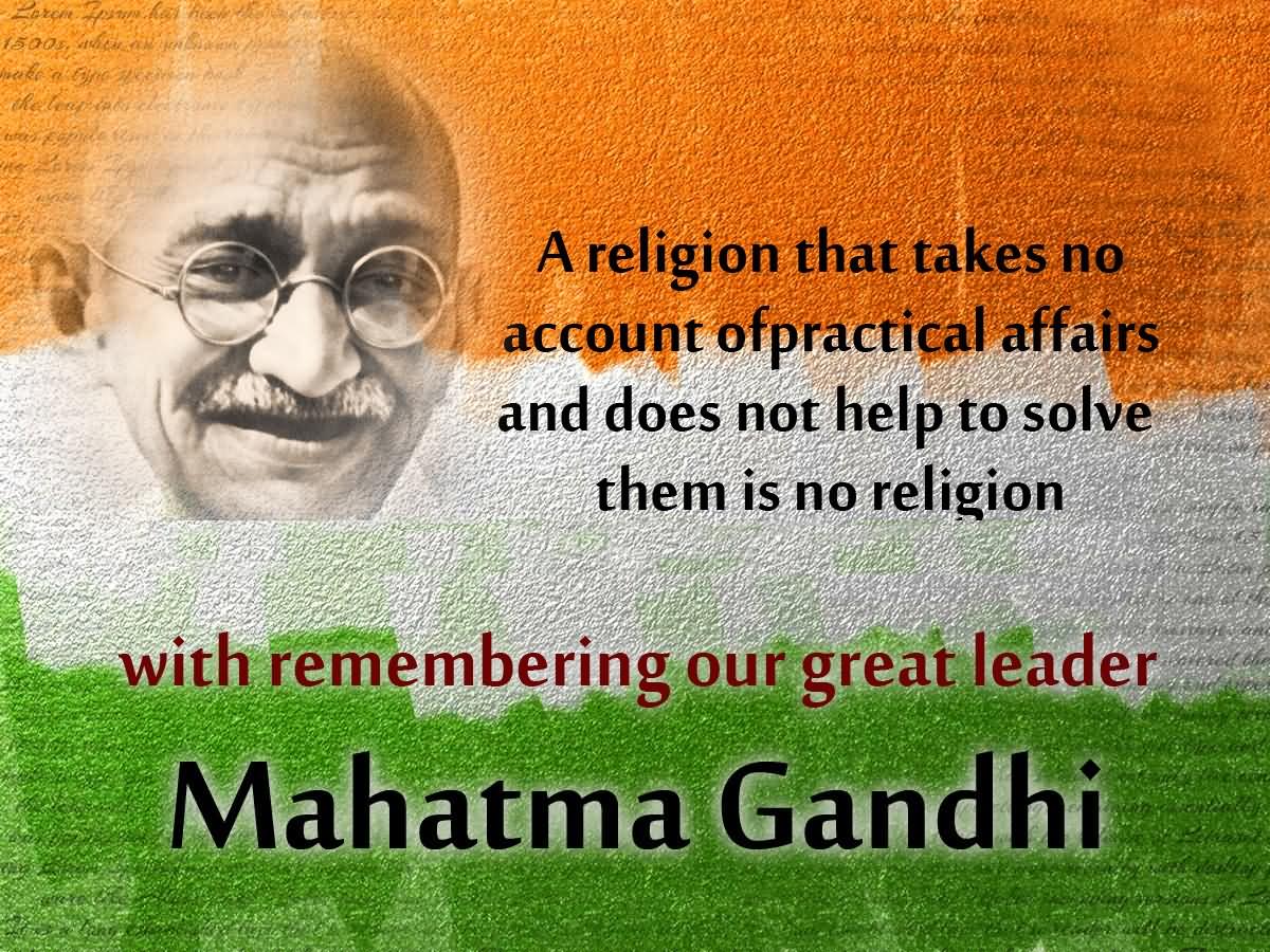 with remembering our great leader happy gandhi jayanti