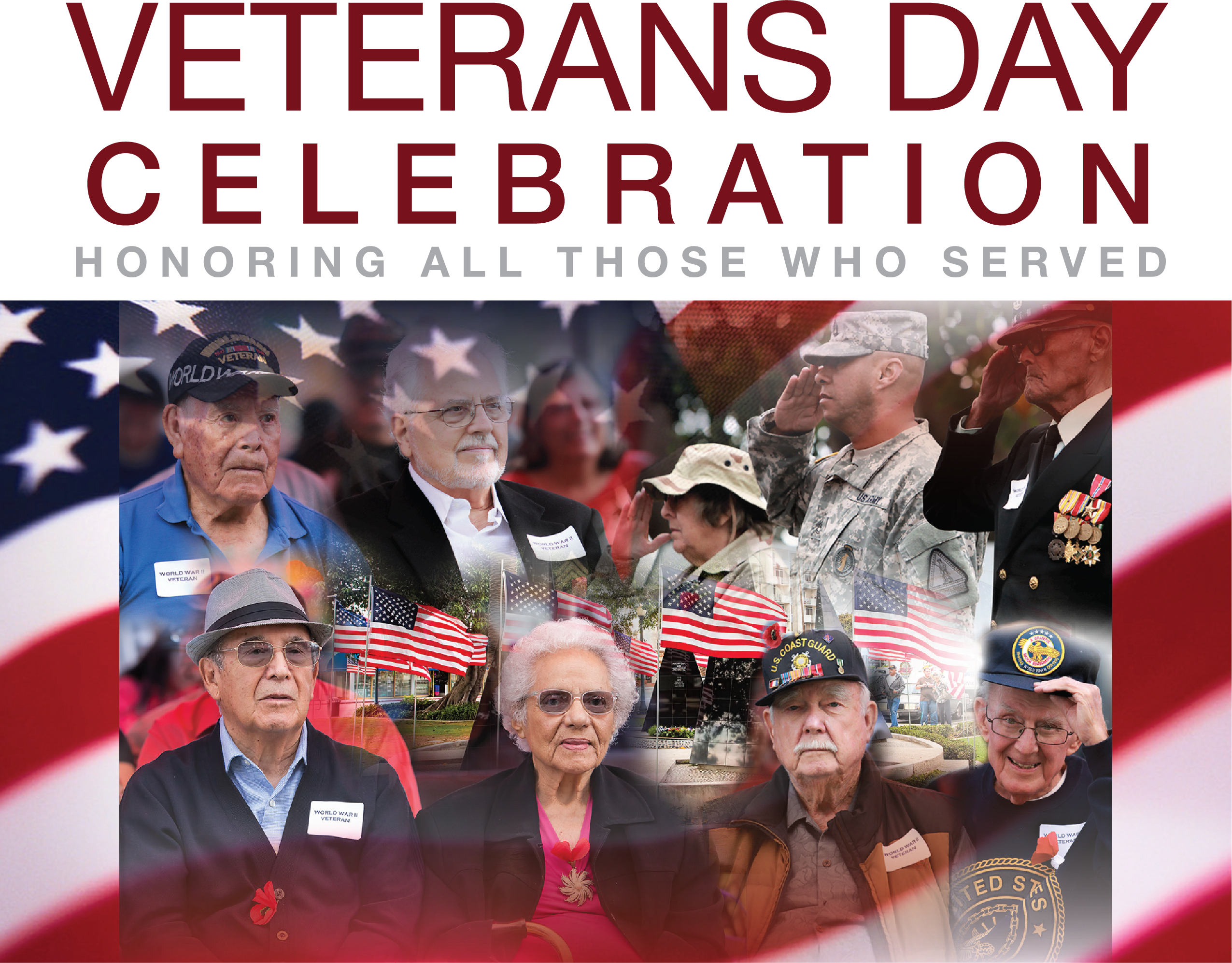 Veterans Day celebration honoring all those who served