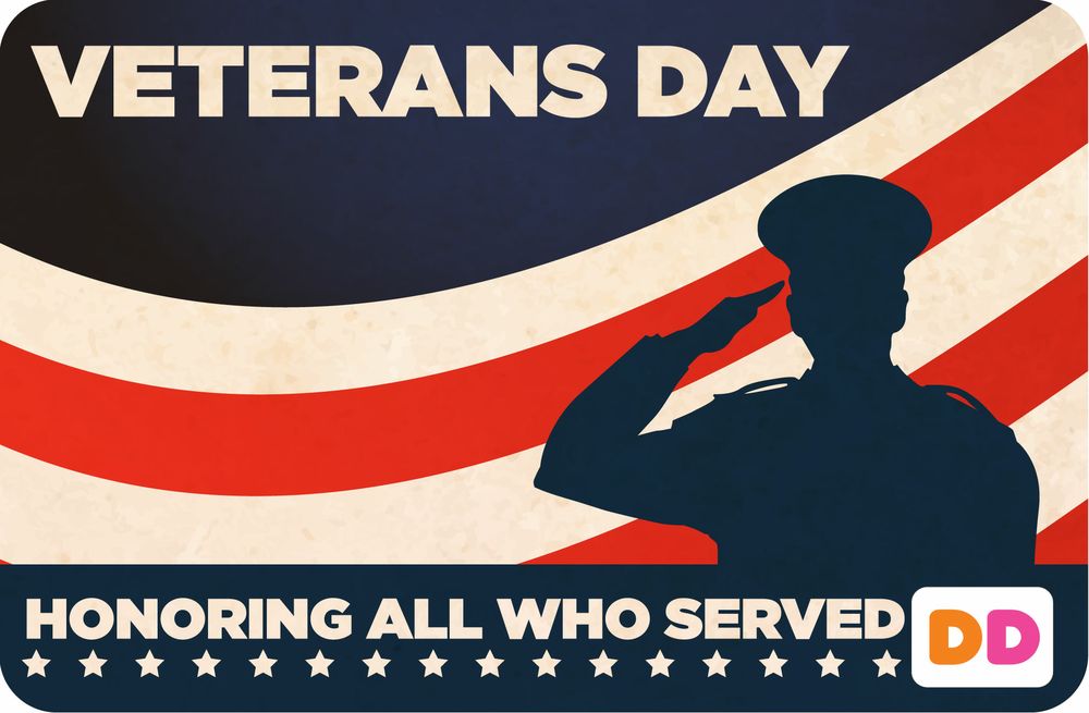 Veterans Day honoring all who served saluting soldier