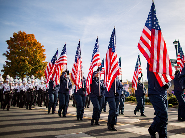 Veterans Day parade picture