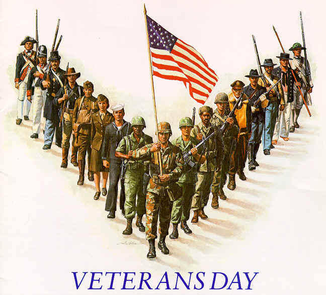 Veterans Day soldiers picture