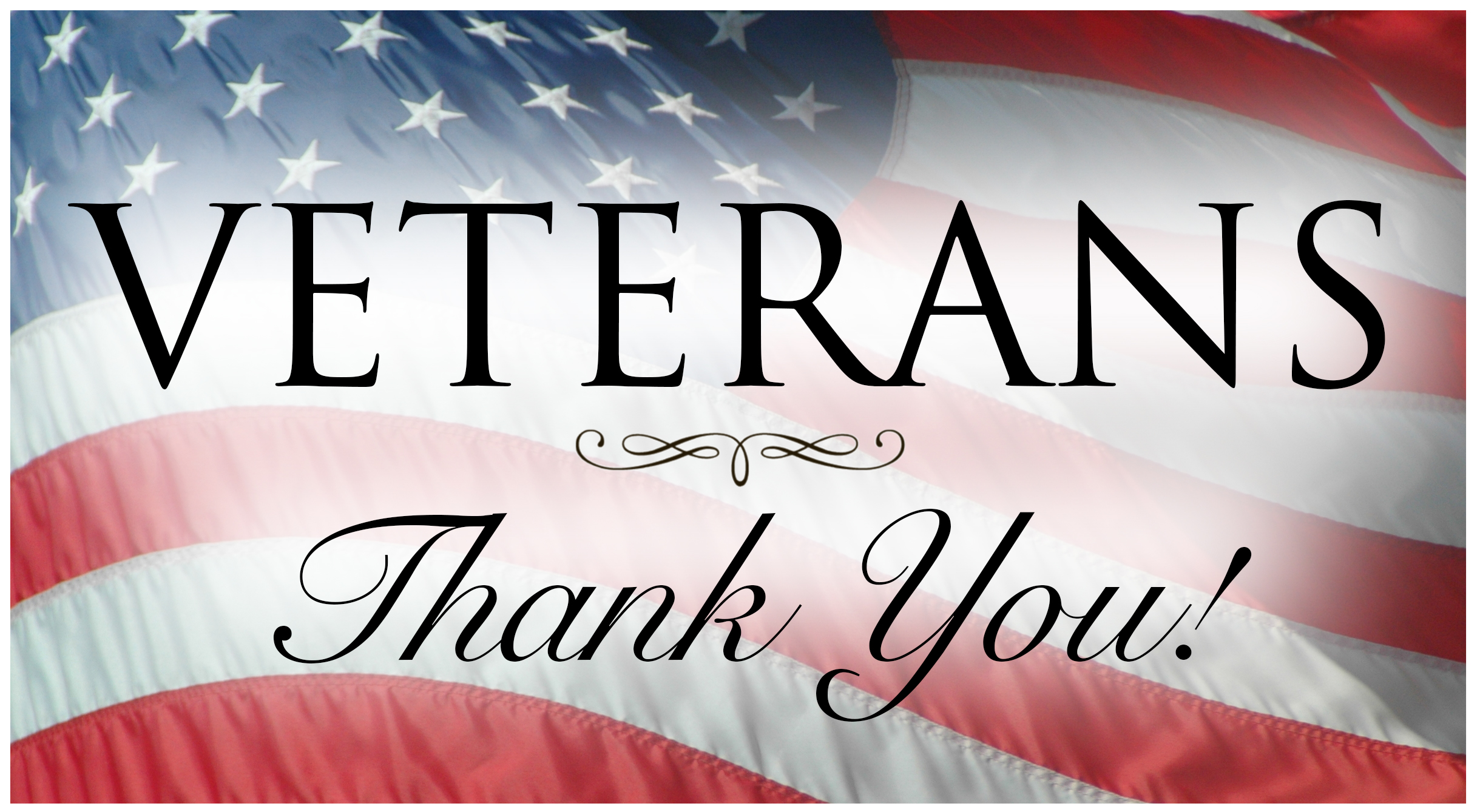 Veterans thank you