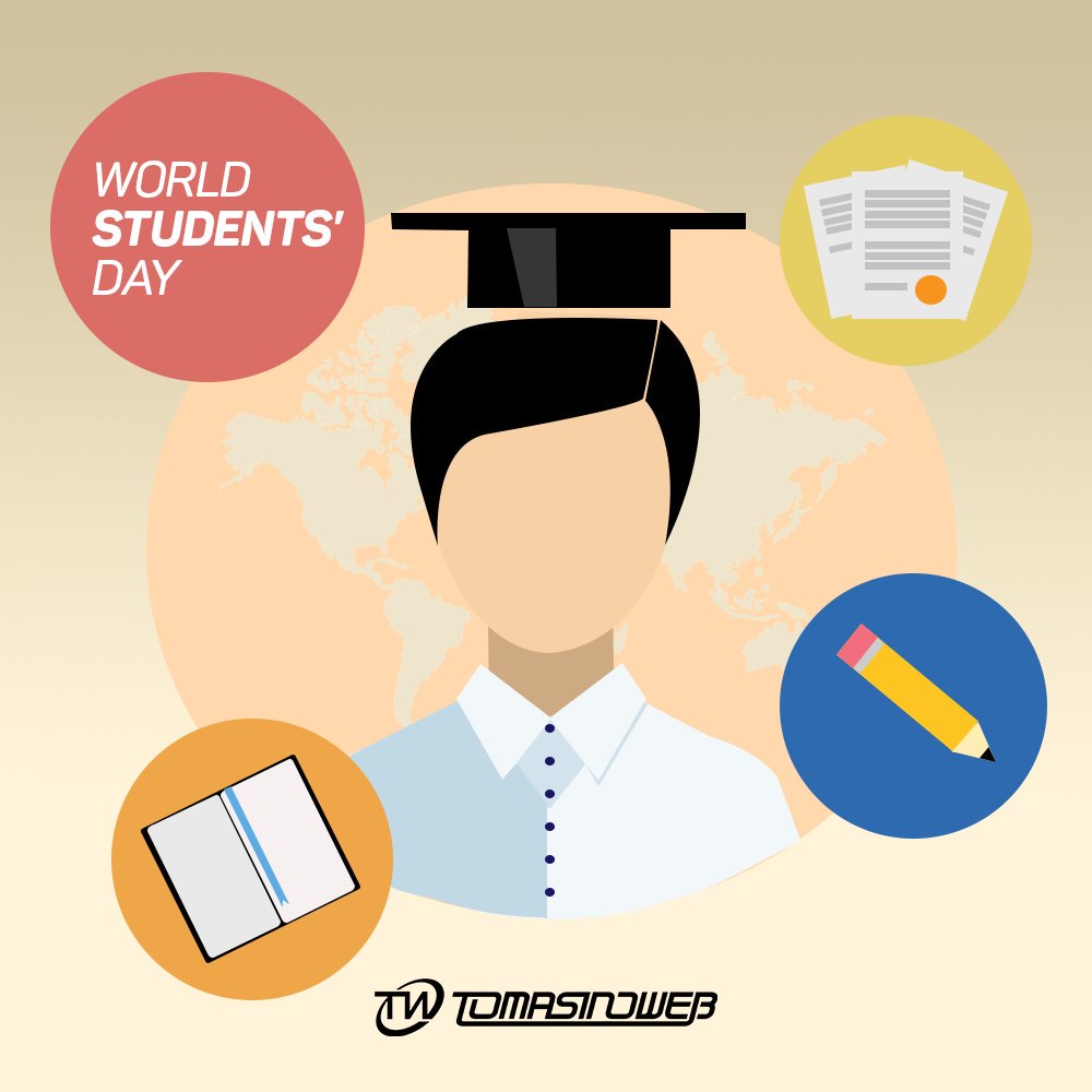 World Students Day illustration