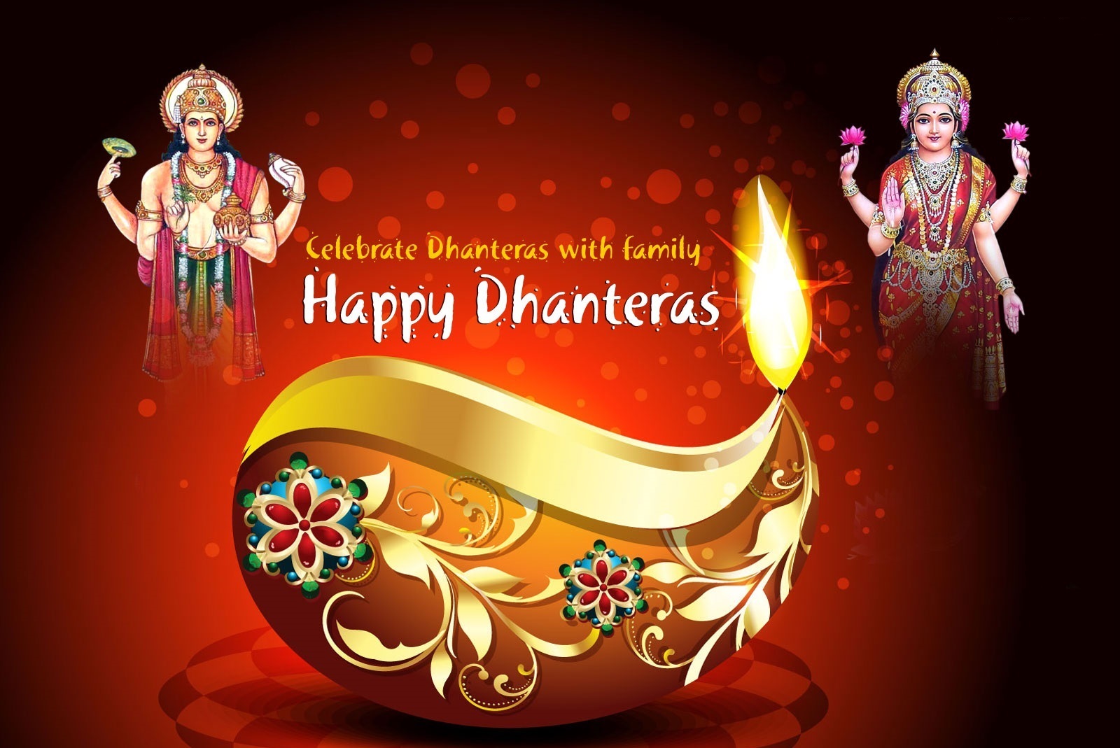 celebrate dhanteras with family happy dhanteras