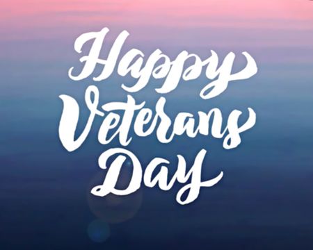 happy Veterans Day 2018