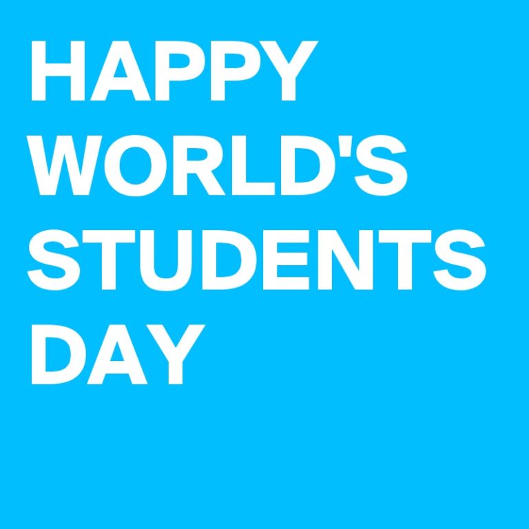 Students day. Happy students Day. World students Day congratulations. Student’s Day Post. World students Day 15 October.