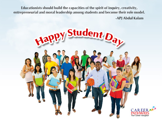 happy students day quote by apj abdul kalam