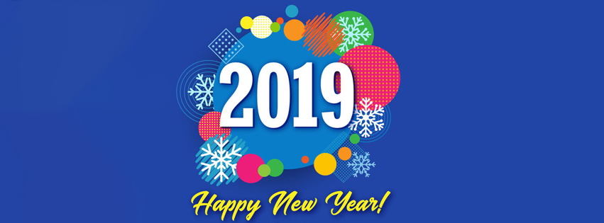 2019 happy new year facebook cover picture