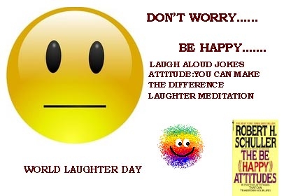 Don’t worry be happy World Laughter Day