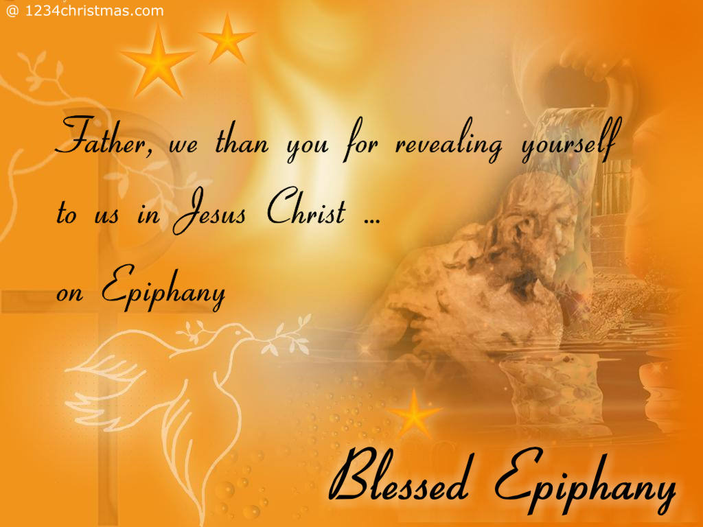 Father, we thank you for revealing yourself to us in jesus christ on Epiphany