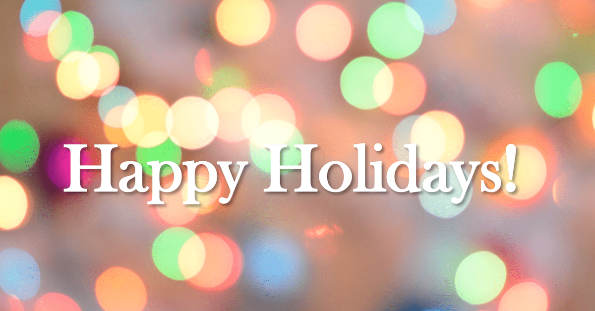 Happy Holidays blur background picture