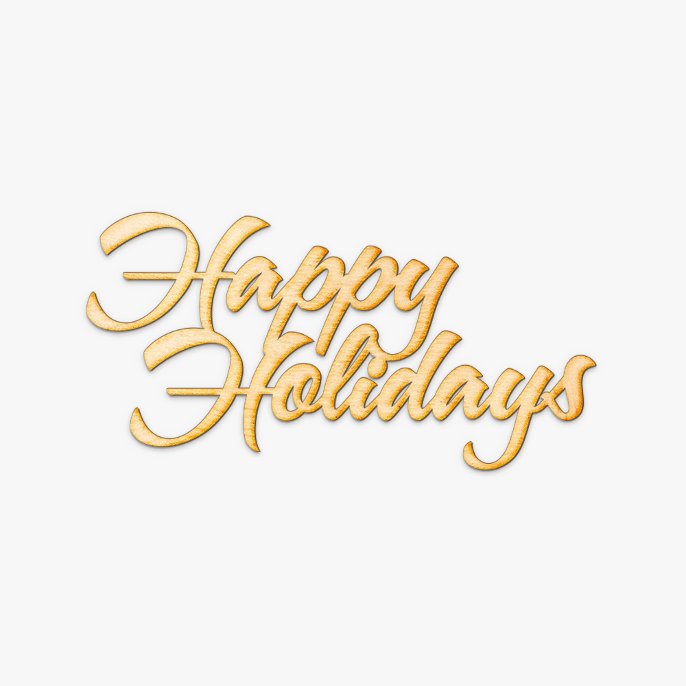 Happy Holidays greeting card picture