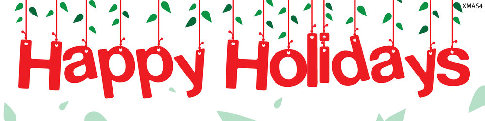 Happy Holidays header image