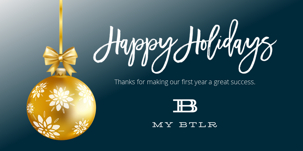 Happy Holidays thanks for making our first year a great success