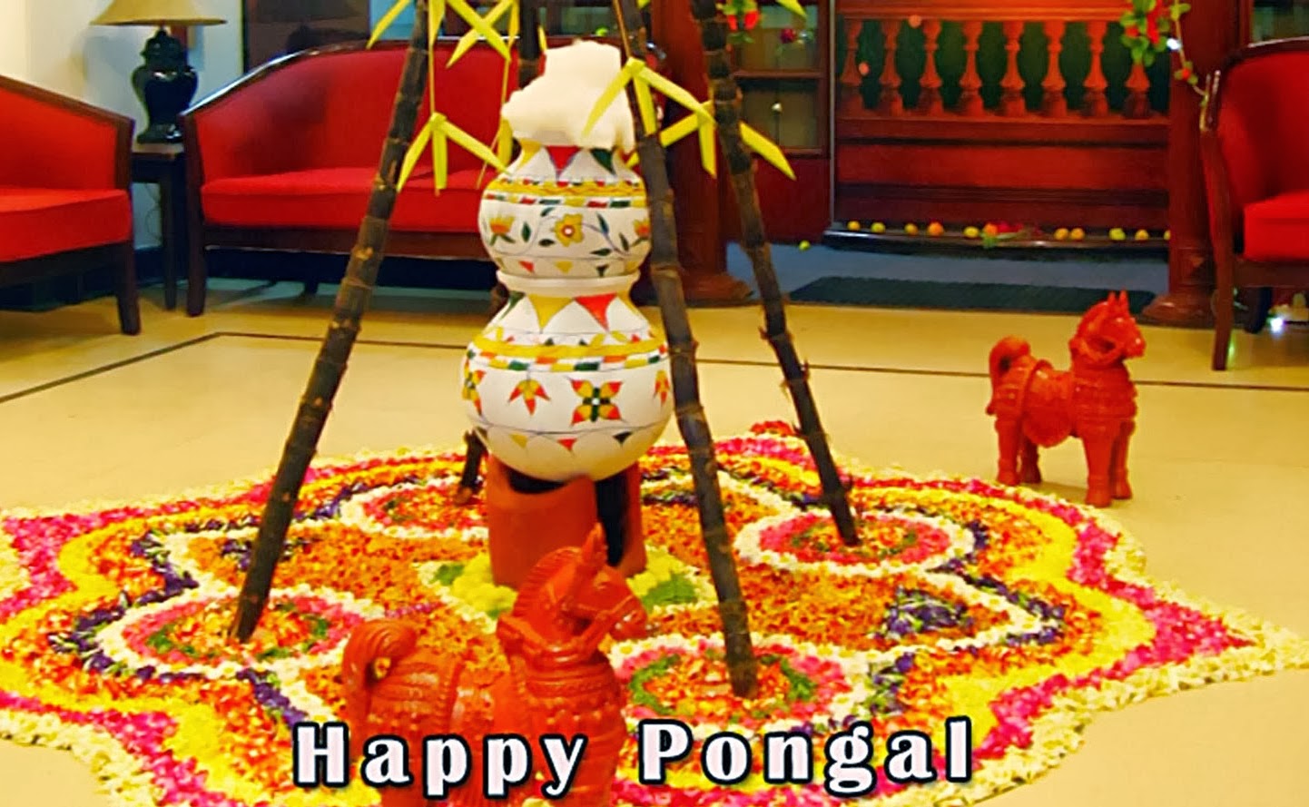 Happy pongal Decoration