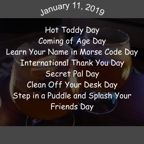 Hot Toddy Day 2019