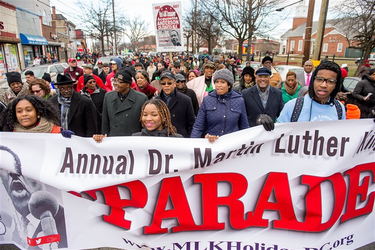 Martin Luther King Jr. day parade