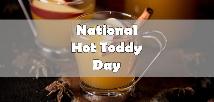 National Hot Toddy Day 2019