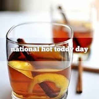 National Hot Toddy Day cup of hot toddy