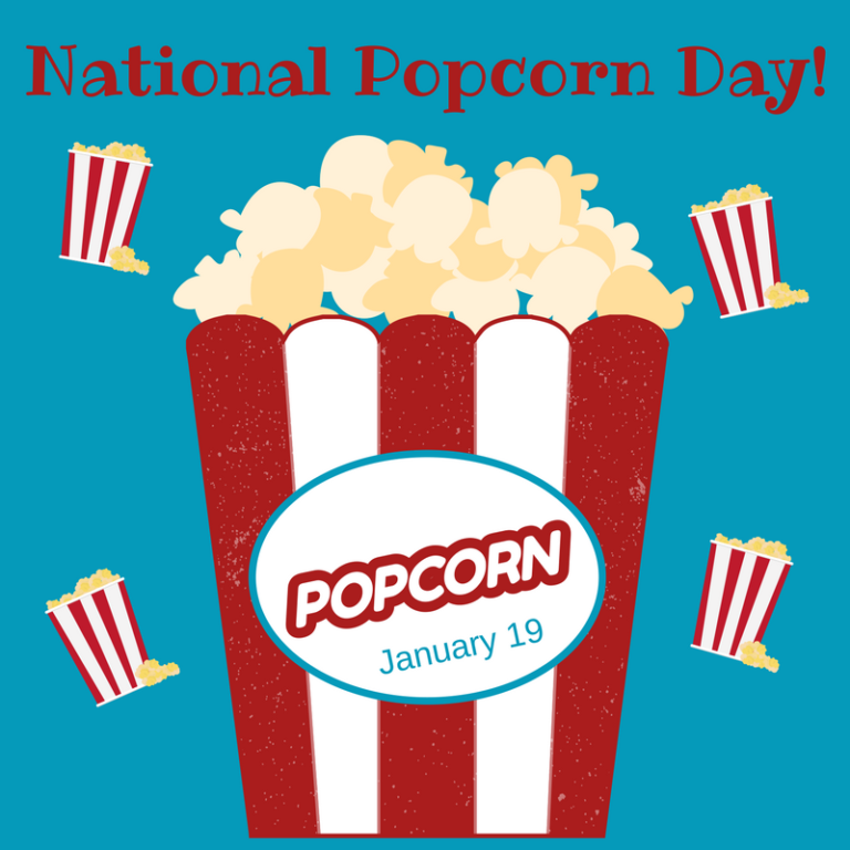 National Popcorn Day january 19 popcorns bucket