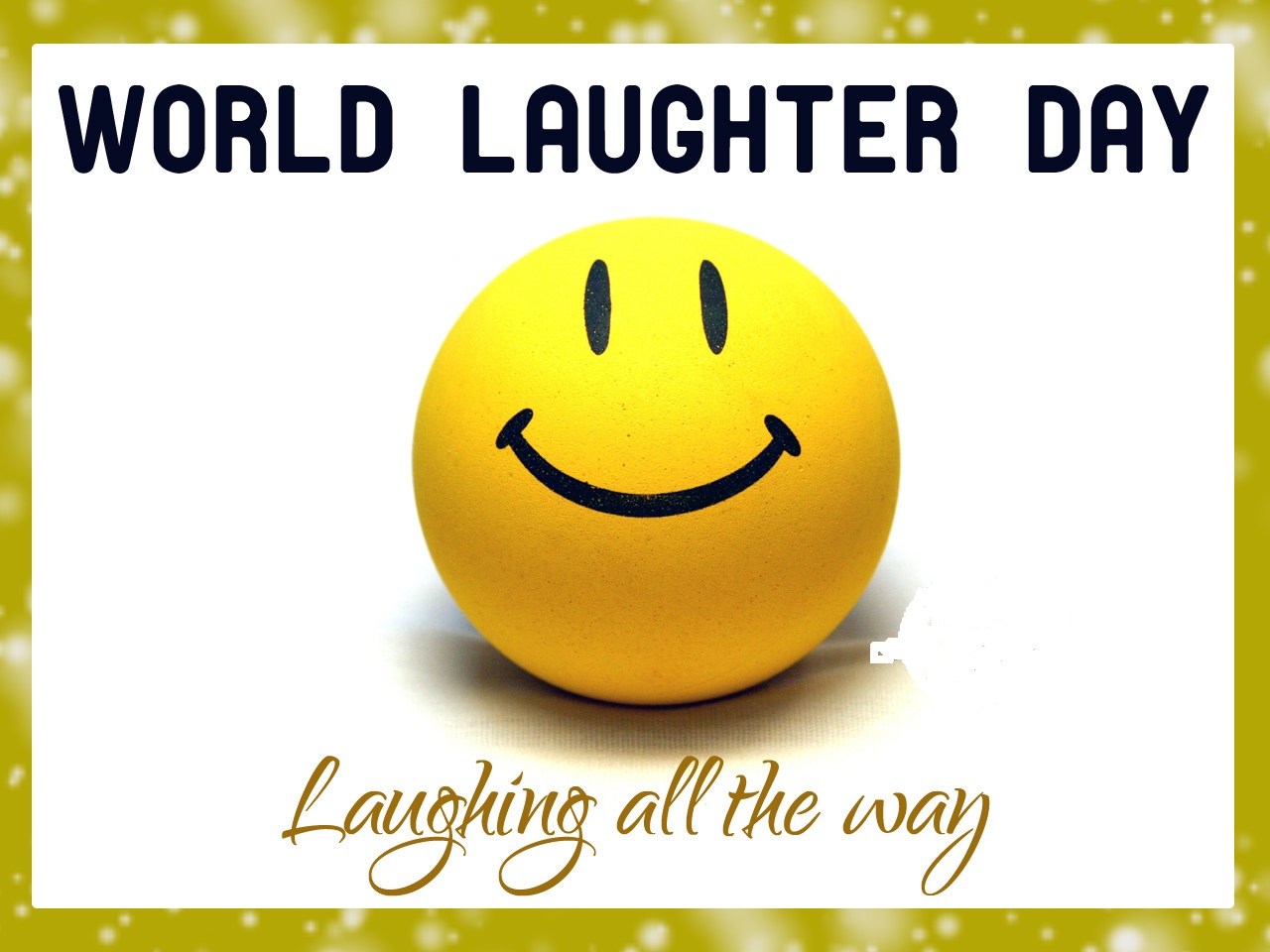 World Laughter Day laughing all the way