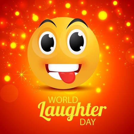 World Laughter day emoticon