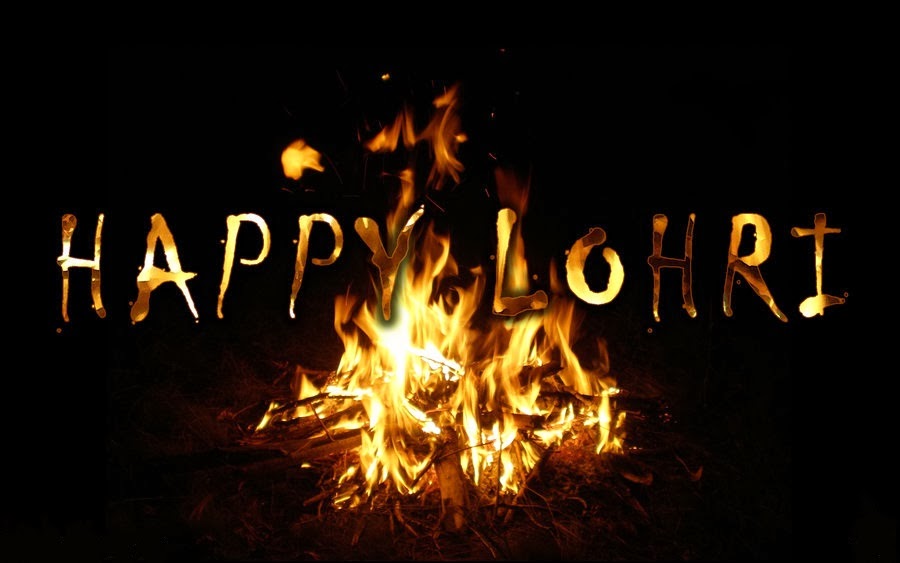 happy Lohri bonfire picture