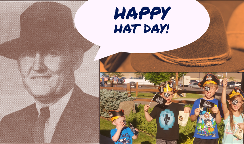 happy hat day poster