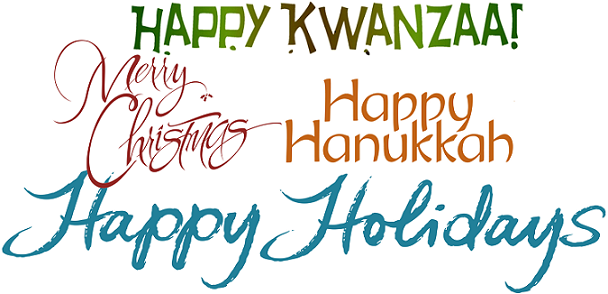 kwanzaa, hanukkah, christmas Happy Holidays