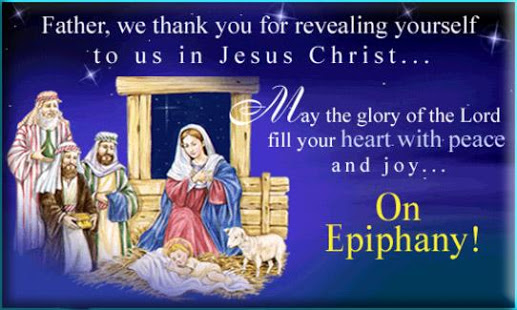 may the glory of the lord fill your heart with peace and joy on Epiphany